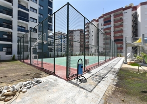 1+1 apartment in a good complex with hotel infrastructure 