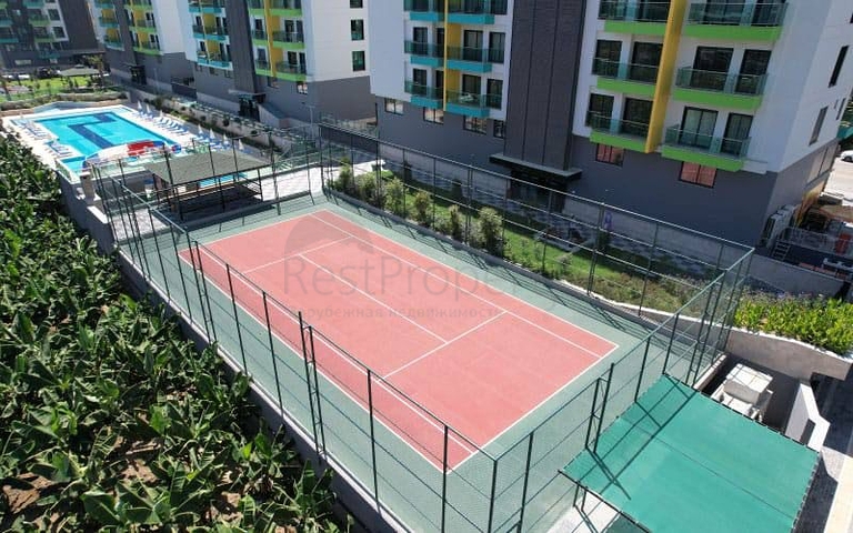 1+1 apartment in Kargicak area 200m from the sea