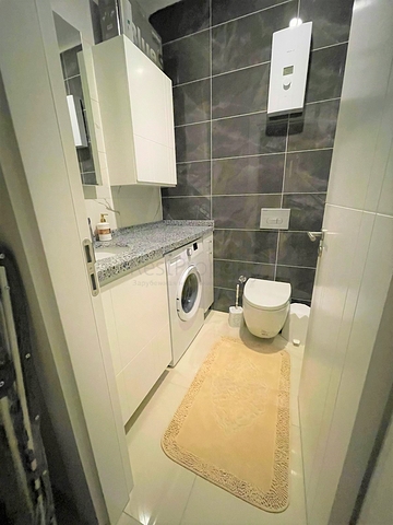 1+1 apartment in Kargicak area 200m from the sea