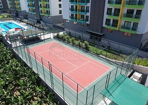 1+1 apartment in Kargicak area 200m from the sea