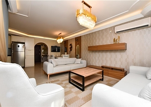 Spacious 2+1 apartment by the sea in the central area of Oba