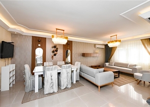 Spacious 2+1 apartment by the sea in the central area of Oba