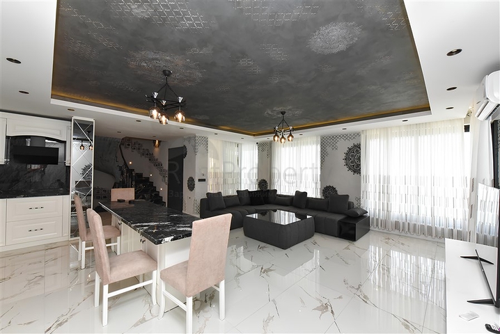 Furnished 3+2 villa in Bektash area