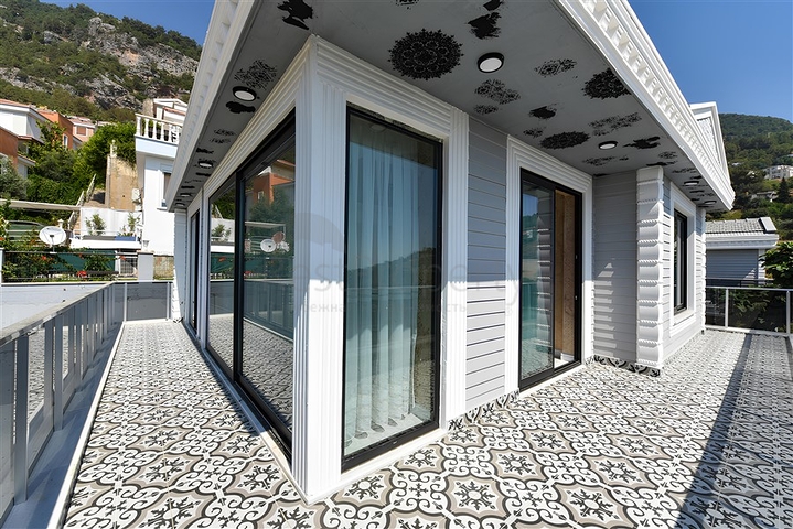 Furnished 3+2 villa in Bektash area