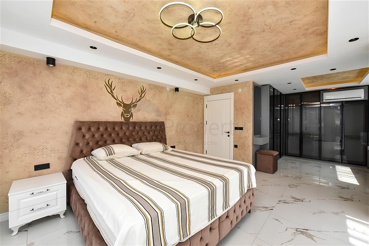 Furnished 3+2 villa in Bektash area