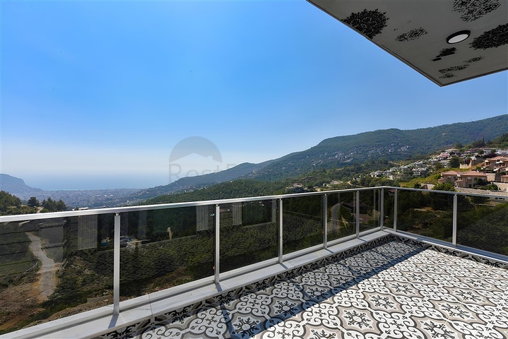 Furnished 3+2 villa in Bektash area