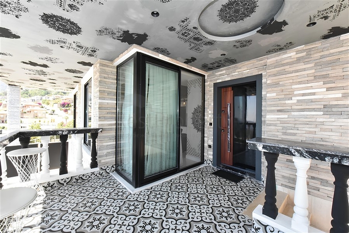 Furnished 3+2 villa in Bektash area