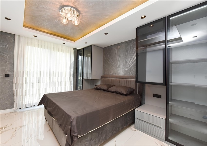 Furnished 3+2 villa in Bektash area