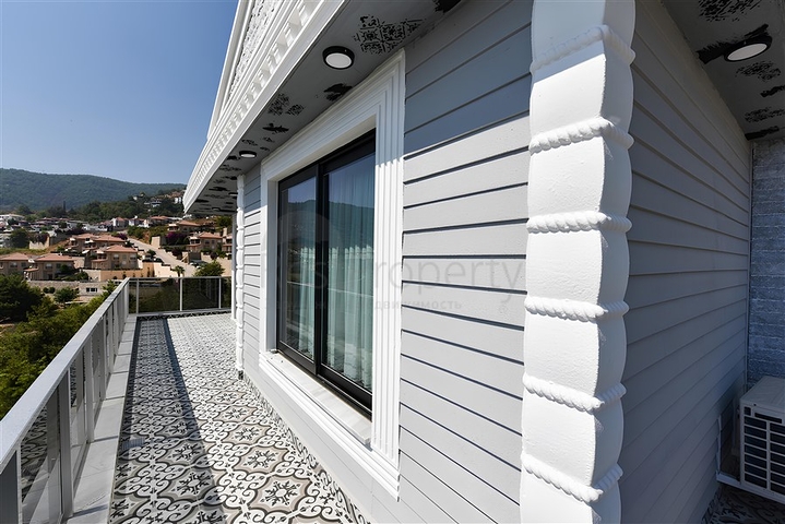 Furnished 3+2 villa in Bektash area