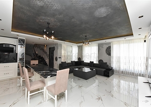 Furnished 3+2 villa in Bektash area