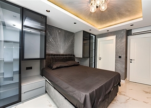 Furnished 3+2 villa in Bektash area