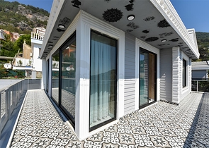 Furnished 3+2 villa in Bektash area