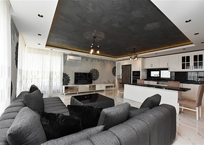 Furnished 3+2 villa in Bektash area