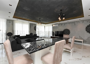 Furnished 3+2 villa in Bektash area