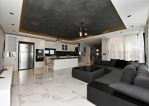 Furnished 3+2 villa in Bektash area