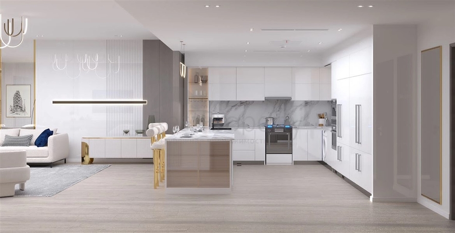 A new residential complex in a developing area of JVC