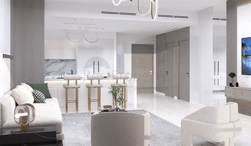 A new residential complex in a developing area of JVC