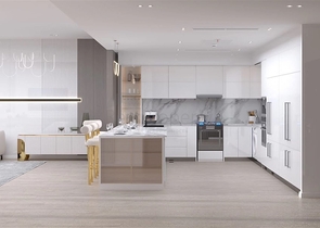 A new residential complex in a developing area of JVC