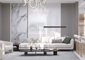 A new residential complex in a developing area of JVC