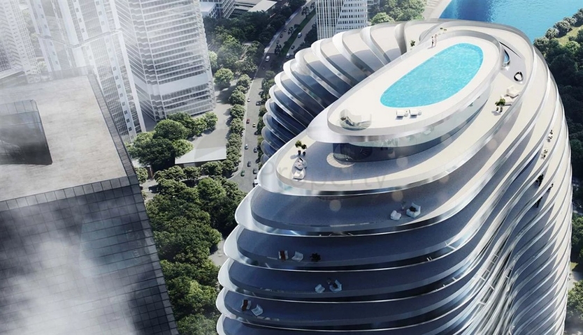 A new luxury project in the central Business Bay area
