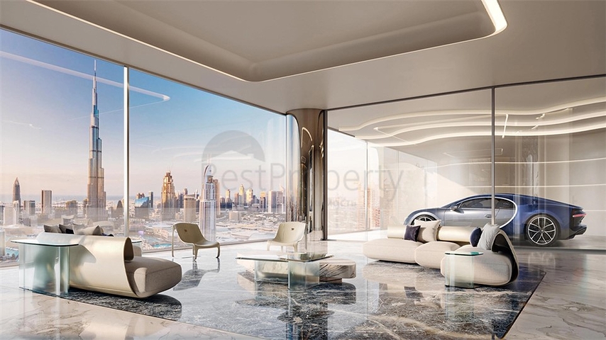 A new luxury project in the central Business Bay area