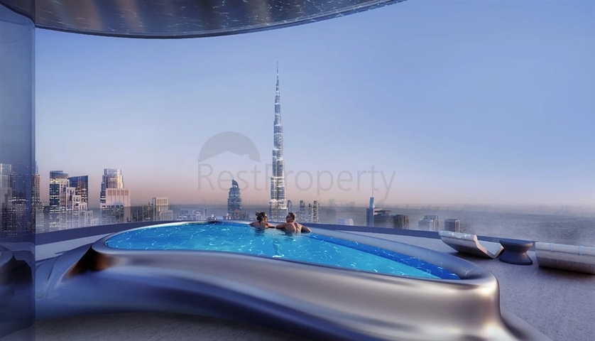 A new luxury project in the central Business Bay area