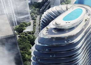 A new luxury project in the central Business Bay area