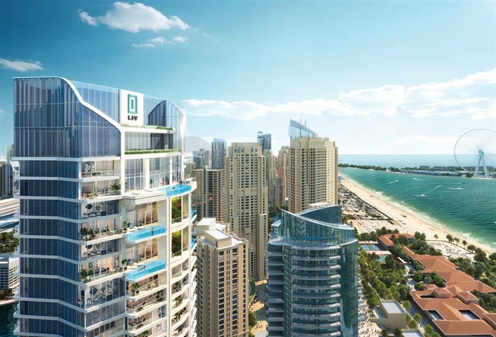 A premium class project on the shores of the Persian Gulf in the Dubai Marina area