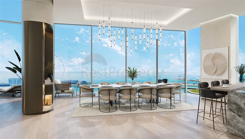 A premium class project on the shores of the Persian Gulf in the Dubai Marina area