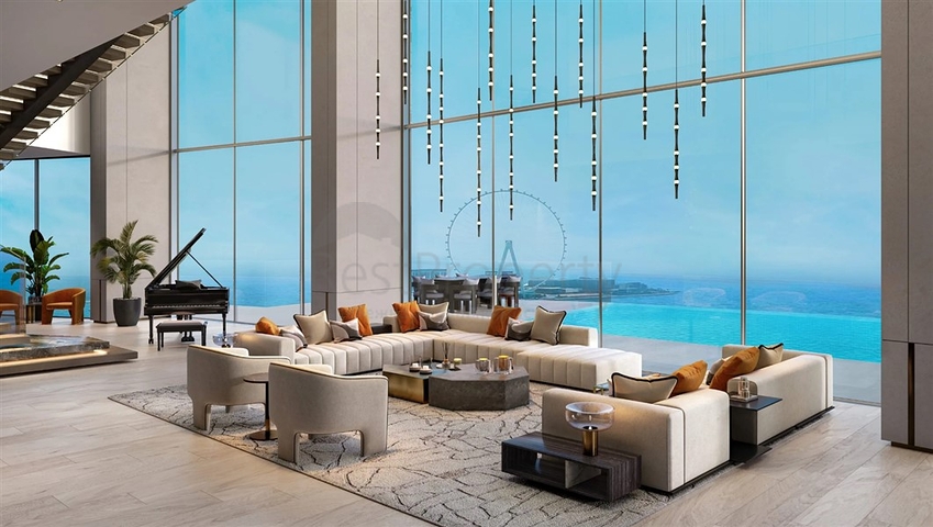 A premium class project on the shores of the Persian Gulf in the Dubai Marina area