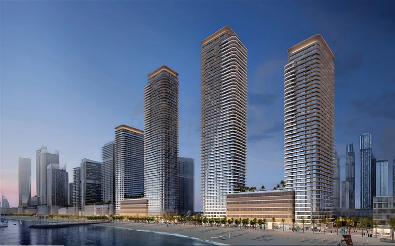 A new complex on the first line of the Persian Gulf in the Emaar Beachfront area