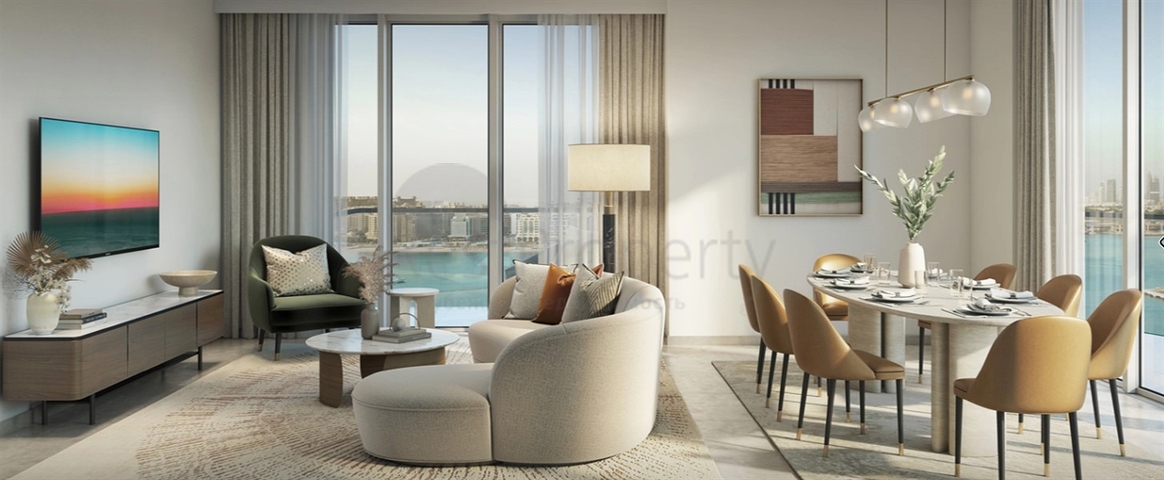 A new complex on the first line of the Persian Gulf in the Emaar Beachfront area