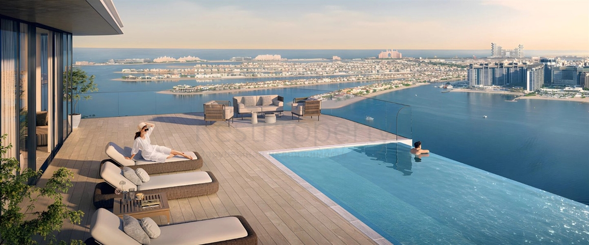 A new complex on the first line of the Persian Gulf in the Emaar Beachfront area