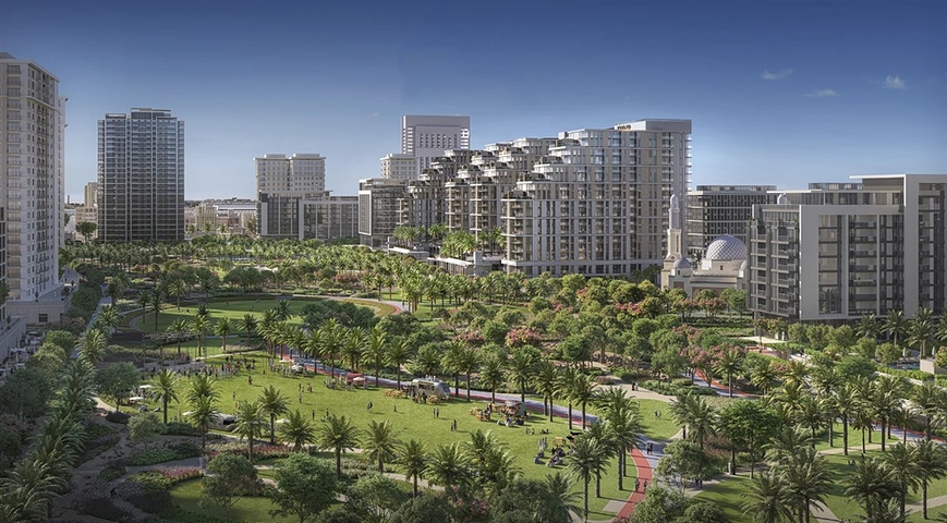 New residential complex in the picturesque area of Dubai Hills Estate