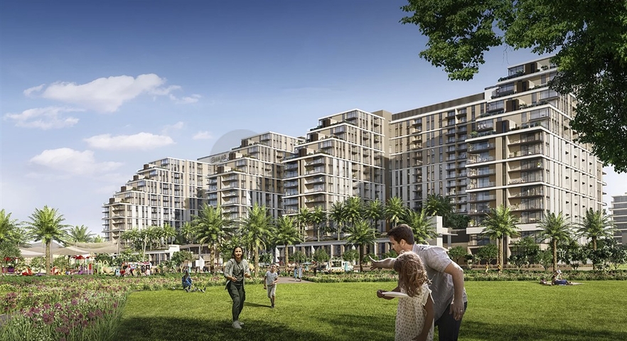 New residential complex in the picturesque area of Dubai Hills Estate
