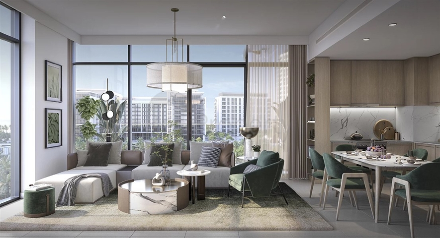 New residential complex in the picturesque area of Dubai Hills Estate