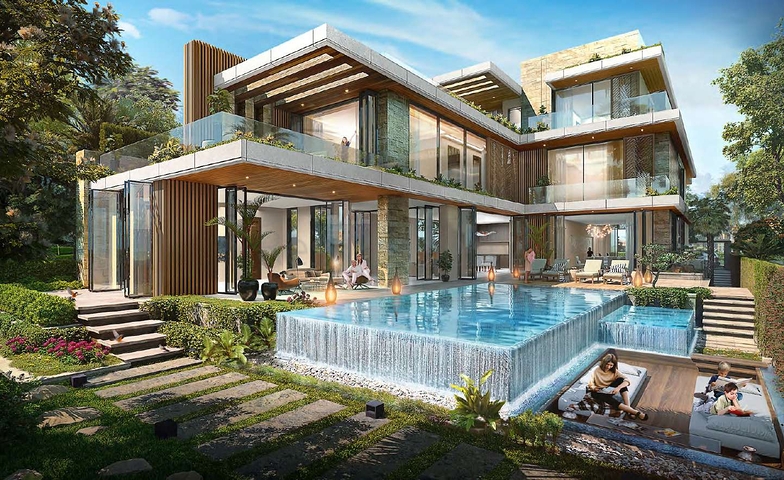 Luxury villa complex in Damak Hills