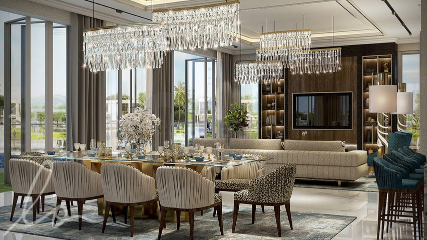 Luxury villa complex in Damak Hills