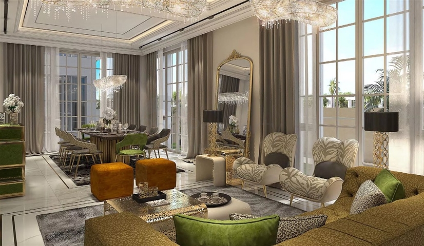 Luxury villa complex in Damak Hills