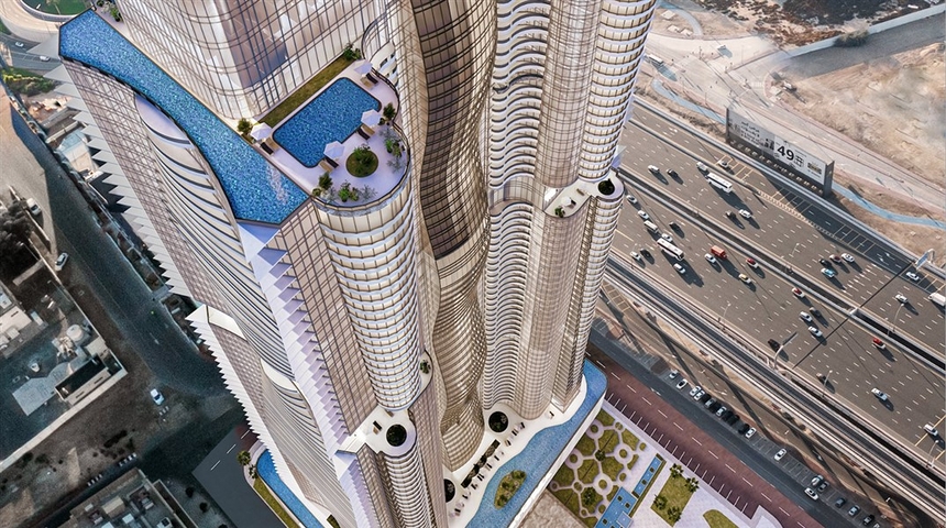 A new project in the central part of Dubai