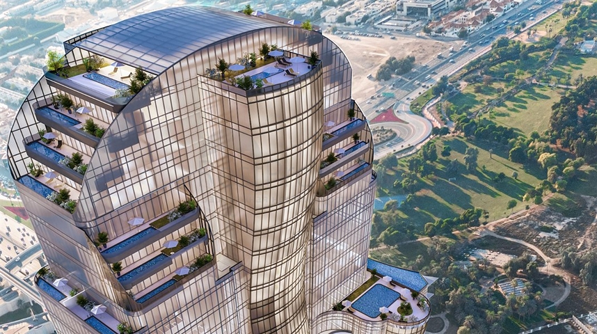 A new project in the central part of Dubai