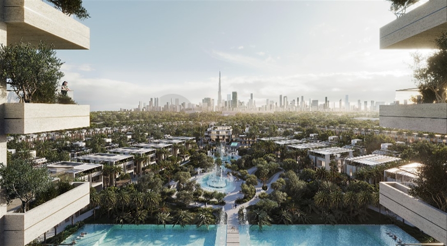 New residential complex in the popular MBR City area