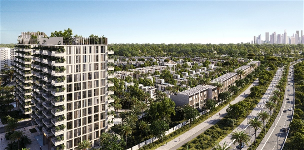 New residential complex in the popular MBR City area