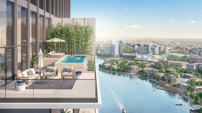 New residential complex in the popular Dubai Creek Harbor area