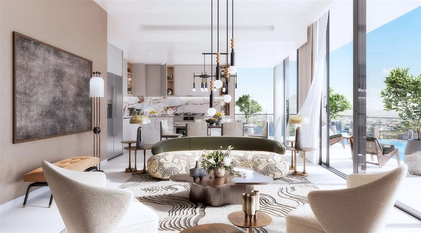 New residential complex in the popular Dubai Creek Harbor area