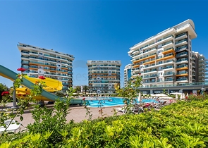 Studio in a hotel-type complex in Avsallar