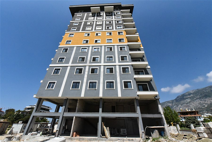 1+1 apartment in a new building in Mahmutlar district