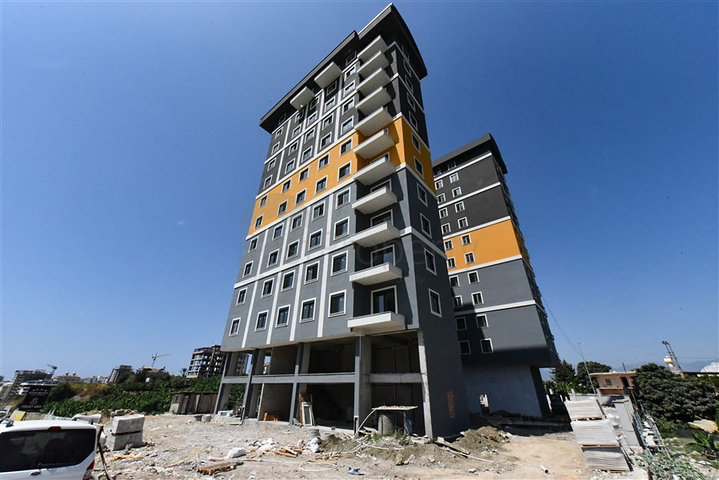 1+1 apartment in a new building in Mahmutlar district