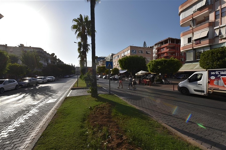 Spacious apartment in the center of Alanya, Cleopatra beach