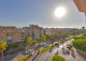 Spacious apartment in the center of Alanya, Cleopatra beach